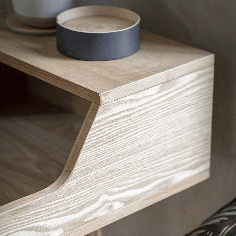 Ashwicke Desk with Storage, Natural