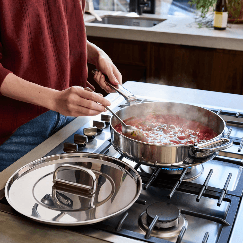 Space 6 Piece Cookware Set, Stainless Steel