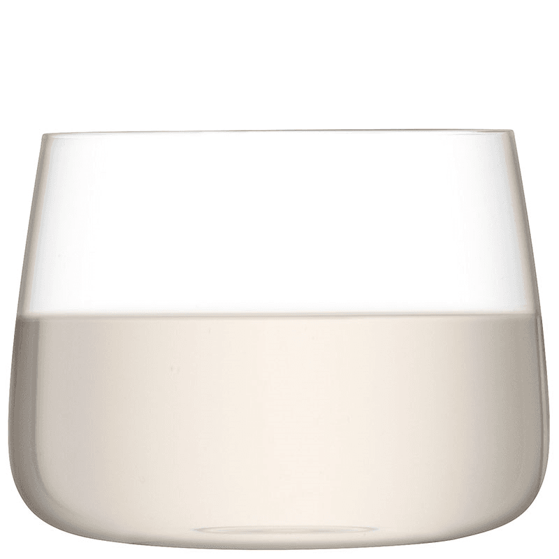 Metropolitan Set of 4 Stemless Glass, Clear