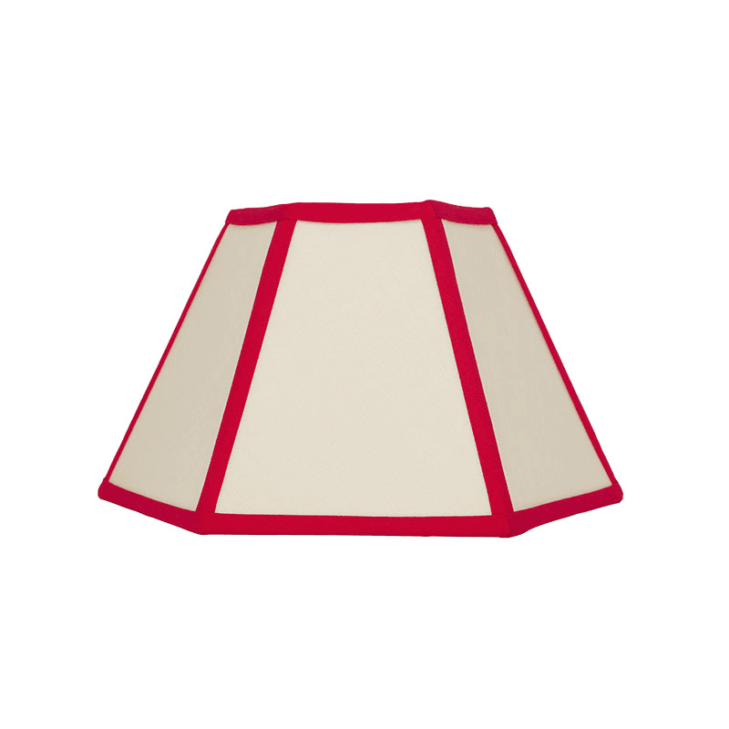 Hexagon Linen Lampshade