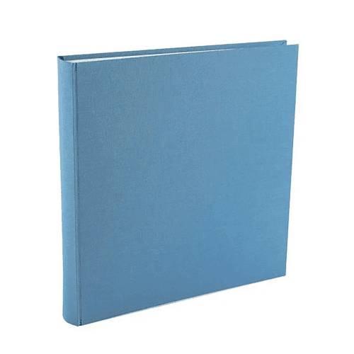 Image showing the Large Square Photograph Album, Sky Blue product.