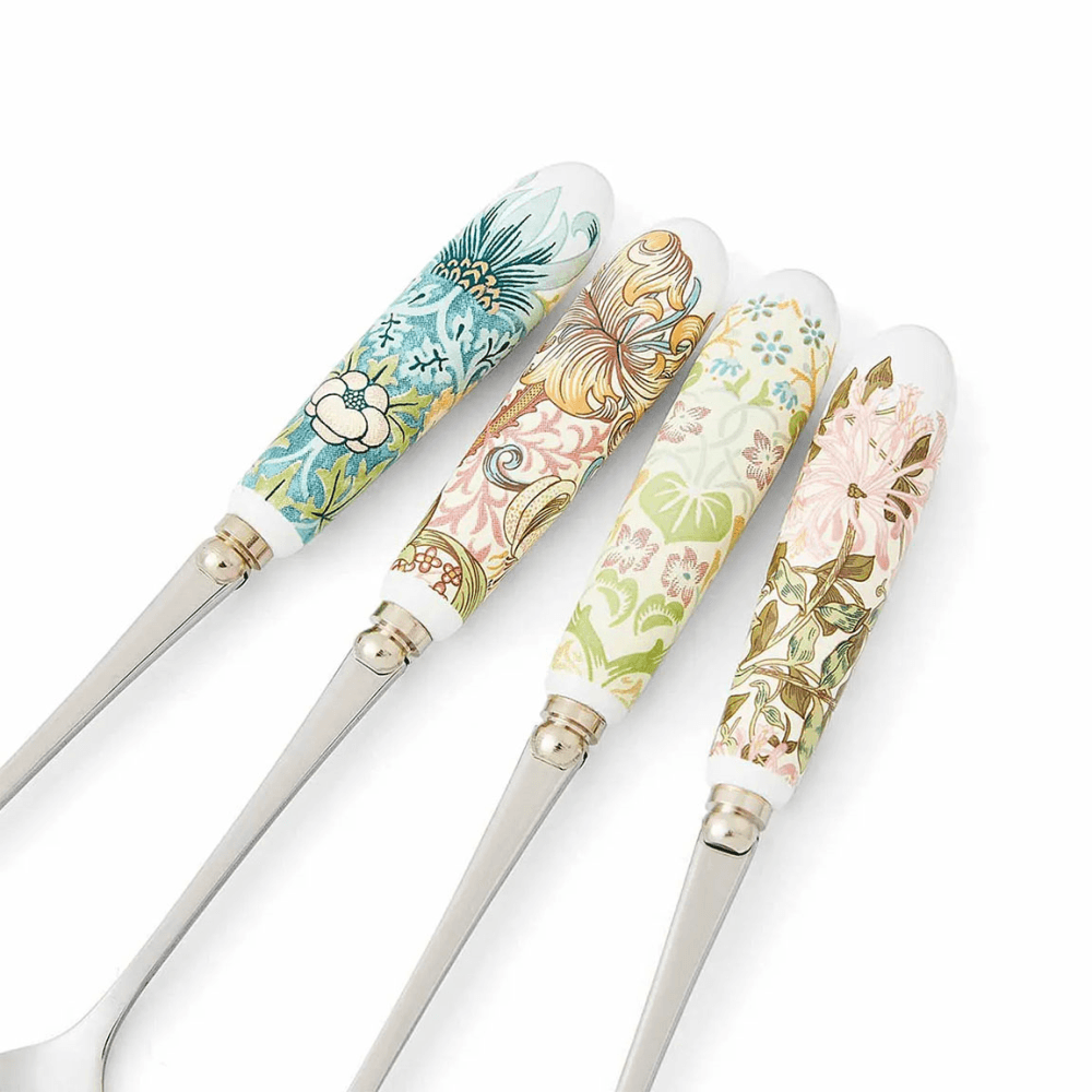 Morris & Co Set of 4 Teaspoons, Multi