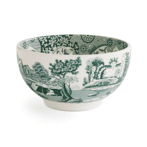 Image showing the Heritage Italian Set of 4 Dip Bowls, Green product.