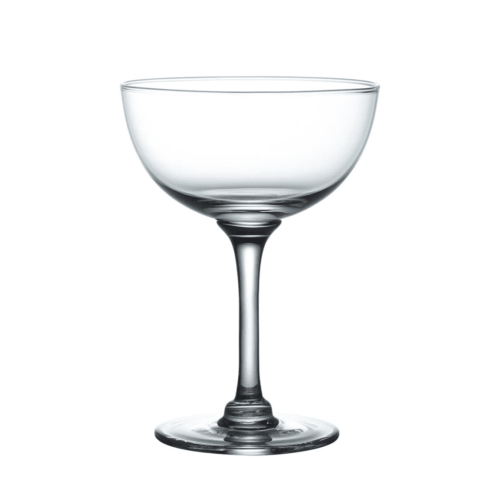 Classic Set of 4 Champagne Glasses, Clear