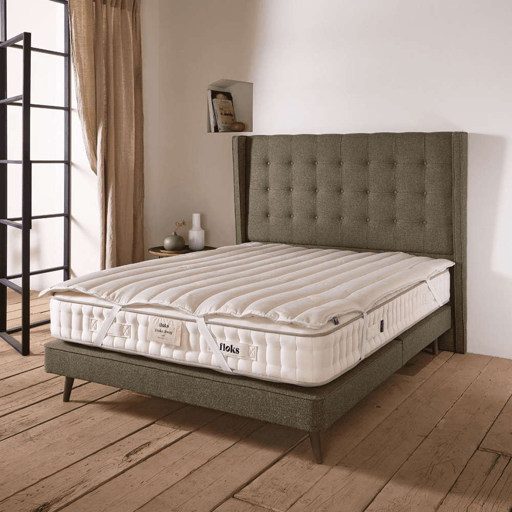 Luxury Deep Fill Organic Wool Mattress Topper