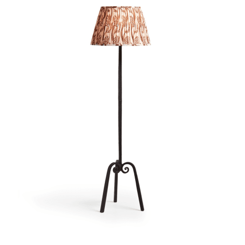 Image showing the Nasmyth Floor Lamp Base, Blackened Bronze product.