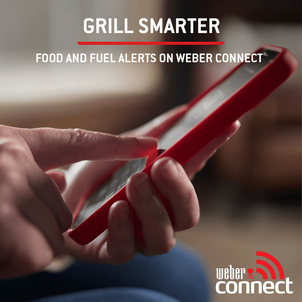 Performer Premium Smart Charcoal Barbecue, Black