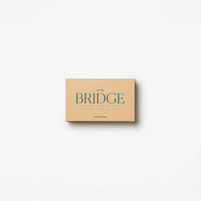 Classic Bridge Set, Orange Multi