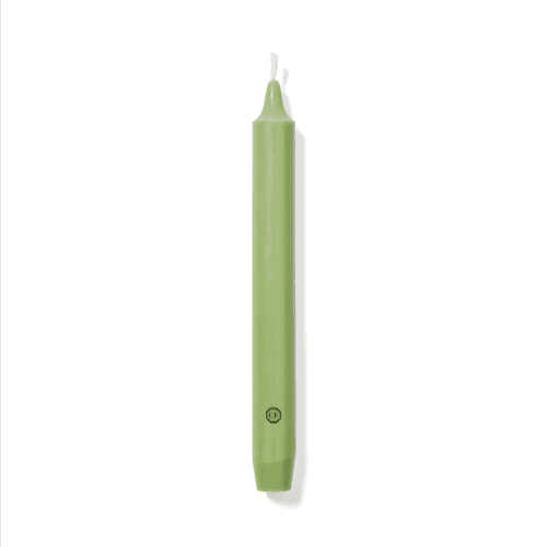 Image showing the Spearmint Scented Taper Candles product.