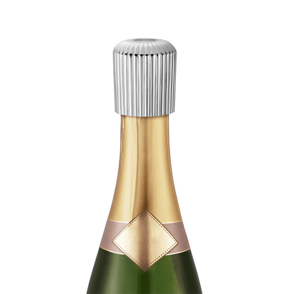 Bernadotte Champagne Stopper, Stainless Steel