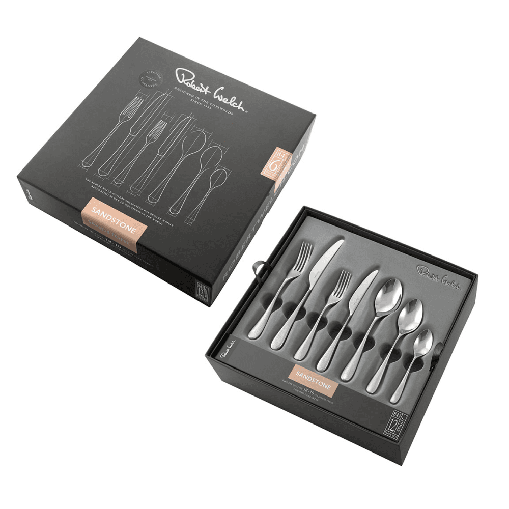 Sandstone 84 Piece Cutlery Set
