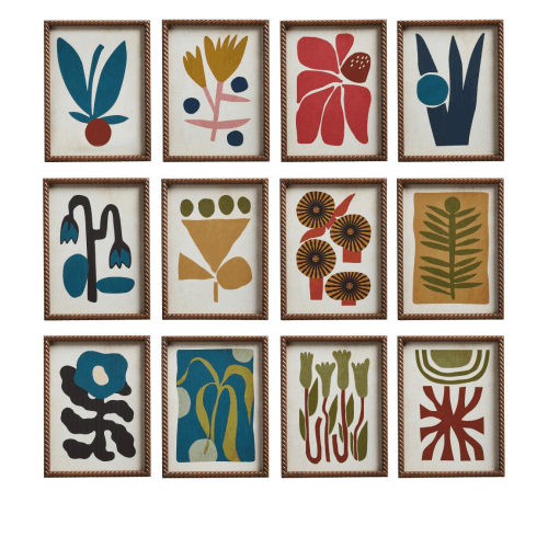 Image showing the Dera Set of 12 Prints, Multi product.