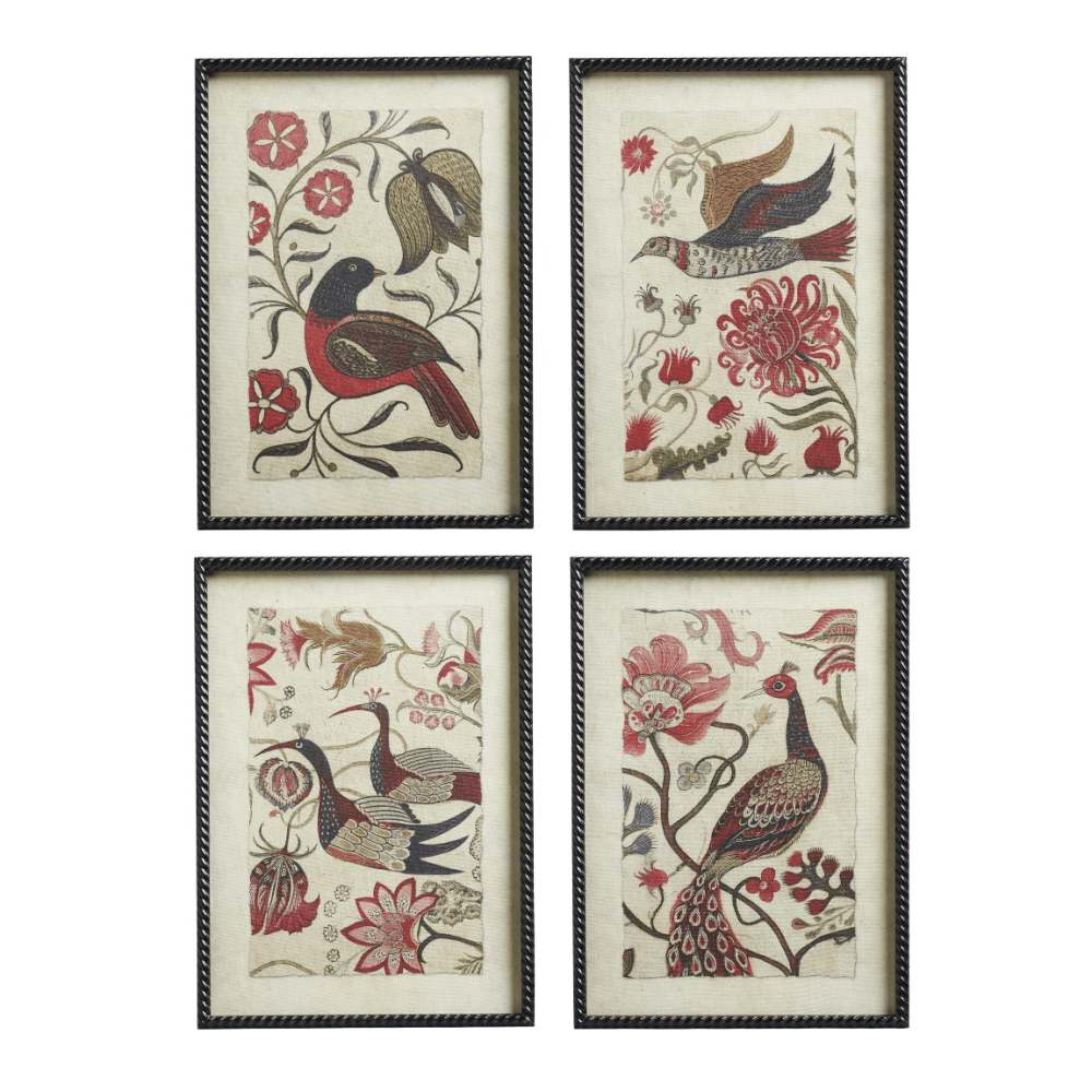 Sampati Set of 4 Prints, Multi