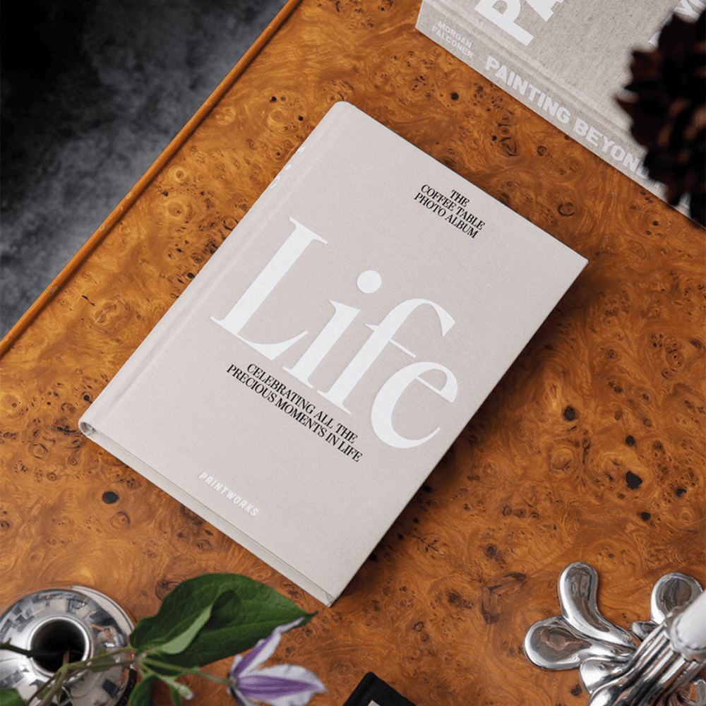 Life Photo Book, Beige