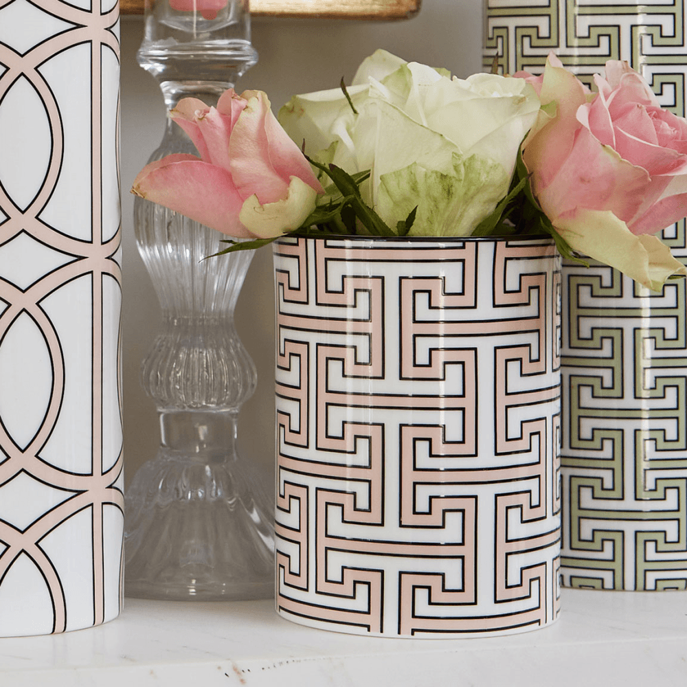 Maze Vase, Blush