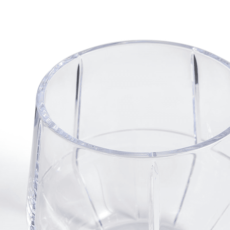 Luxe Graphite Ice bucket, Clear