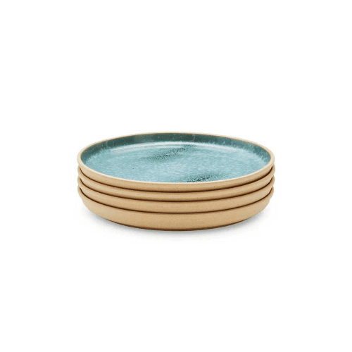 Image showing the Minerals Set of 4 Side Plates, Jade product.