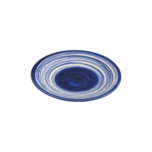 Image showing the Ripple Side Plate, Blue product.