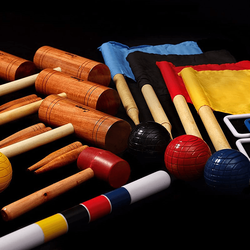 Garden Croquet Set with Nylon Bag