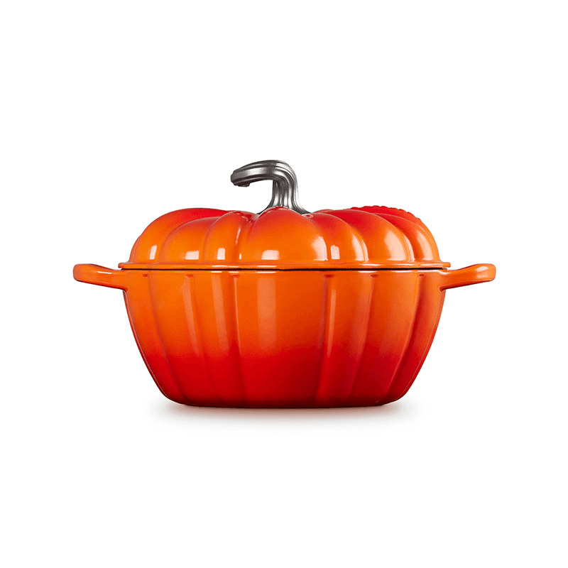 Signature Cast Iron Pumpkin Casserole, Volcanic
