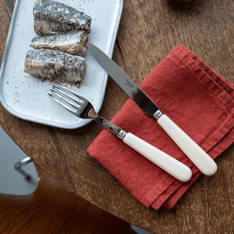 Pop Unis 4 Piece Cutlery Set, Ivory