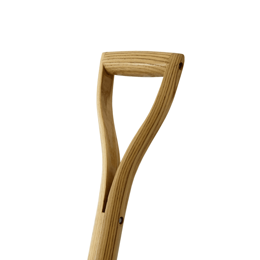 Treaded digging spade, Natural/Silver