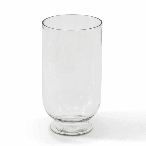 Image showing the Ashton Hurricane Vase, Clear product.