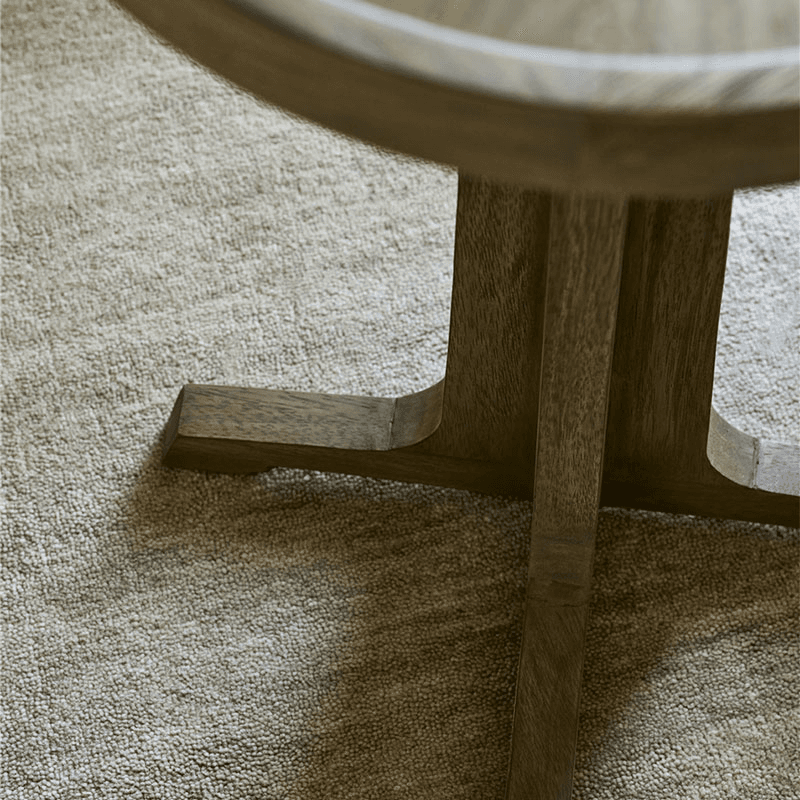 Westbury Round Side Table, Natural