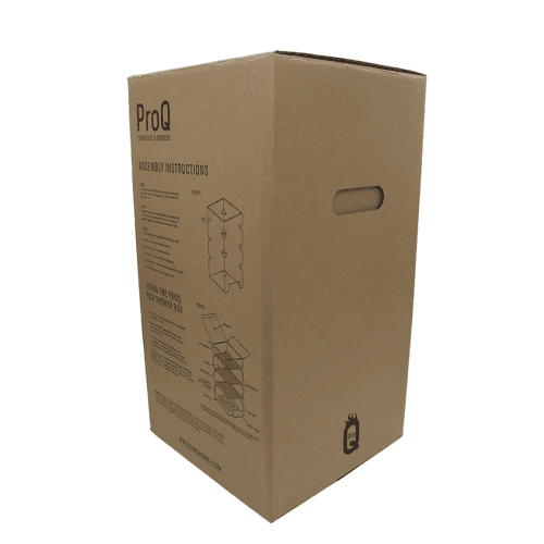 Image showing the Eco Cold smoking box, 29 x 55 x 29 cm, Beige product.