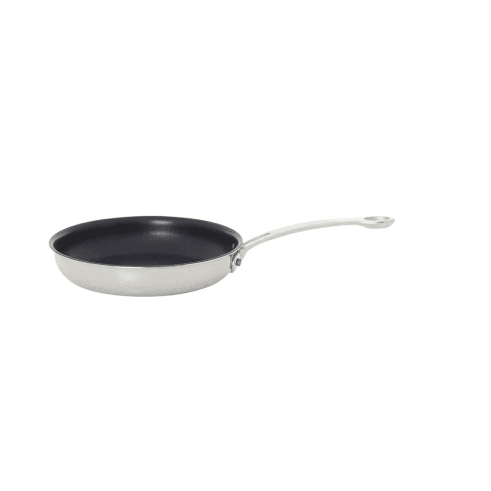 Fry pan, tri-ply with coating, Stainless steel