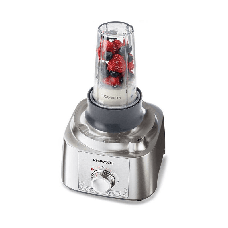 MultiPro 2-in-1 Food Processor with Smoothie2Go, White