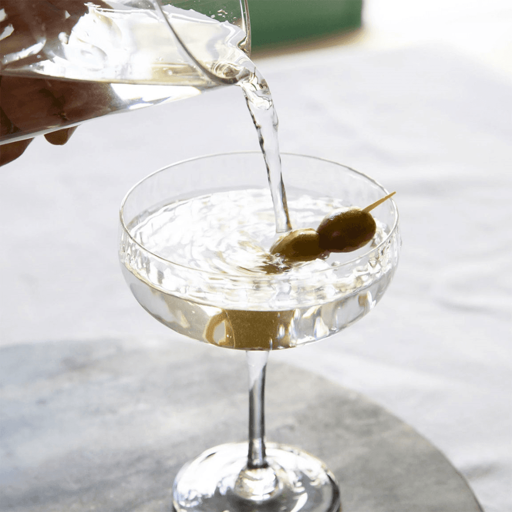 Classic Set of 4 Cocktail Glasses, Clear