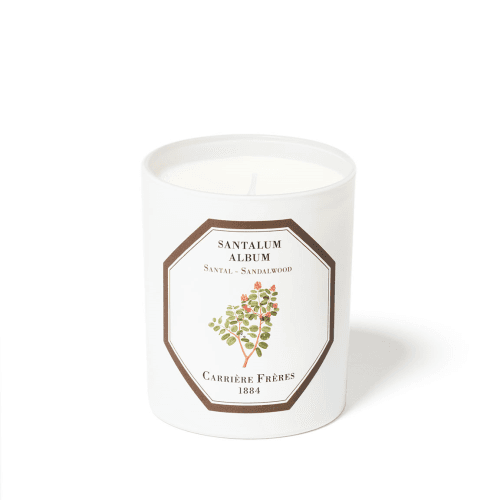 Image showing the Sandalwood Scented Candle product.
