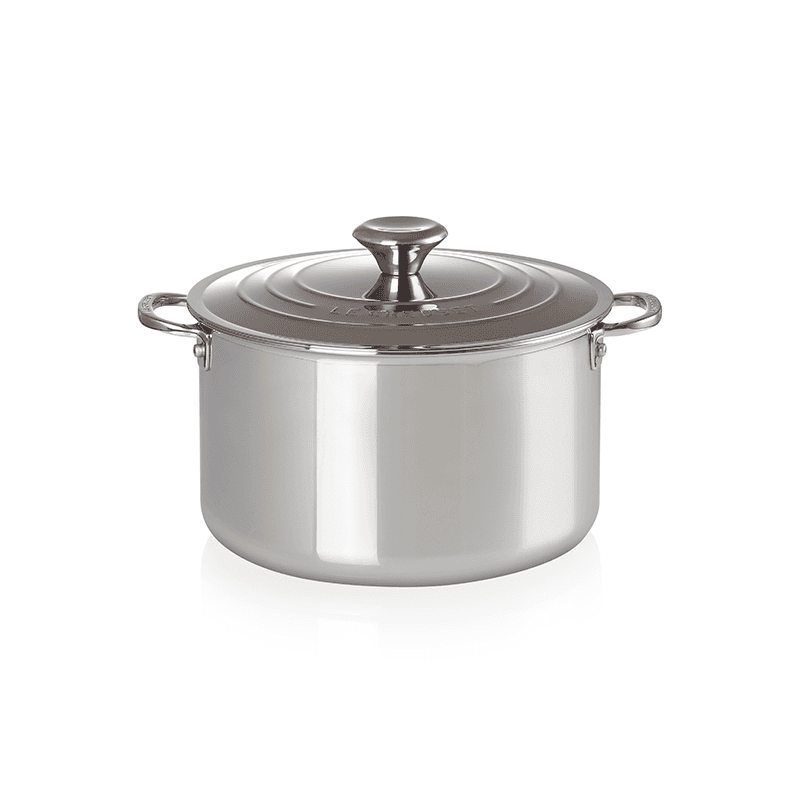 Signature Uncoated Stockpot with lid