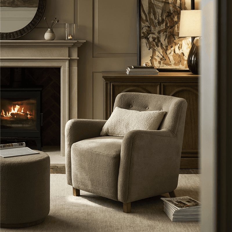 Whittlebury Armchair, Grey