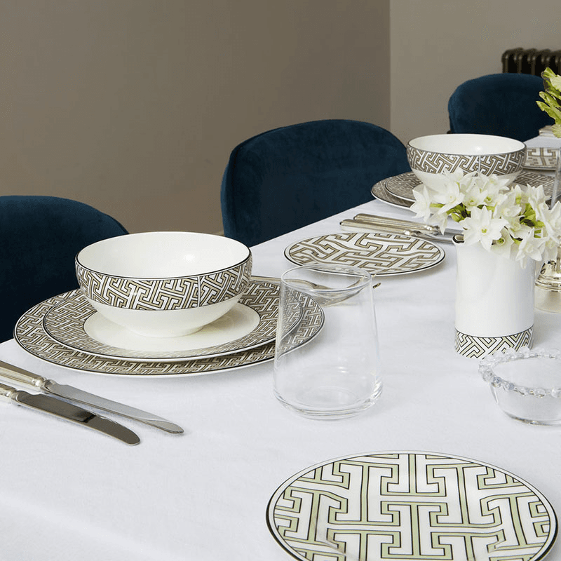 Maze Set of 2 Dessert Plate