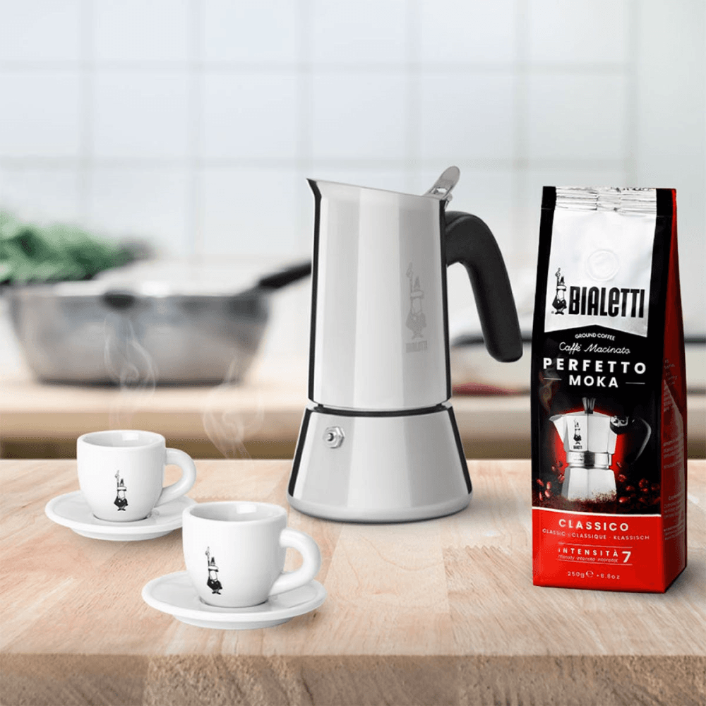 Venus R induction Coffee Maker, Stainless Steel