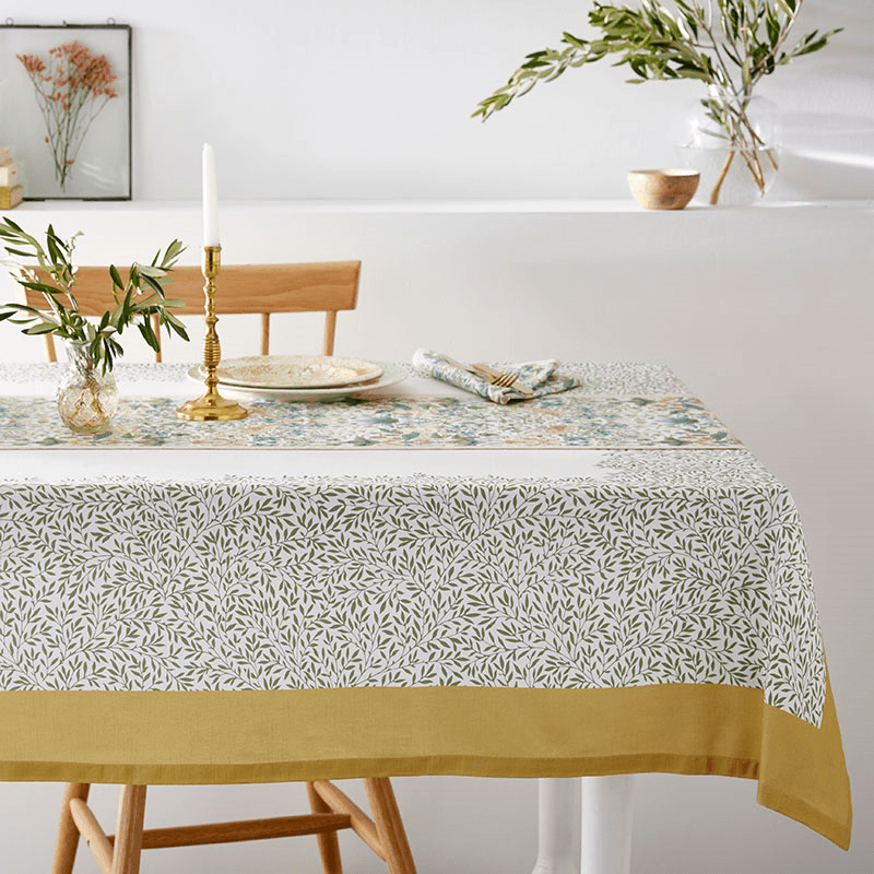 Morris & Co Tablecloth, Strawberry Thief
