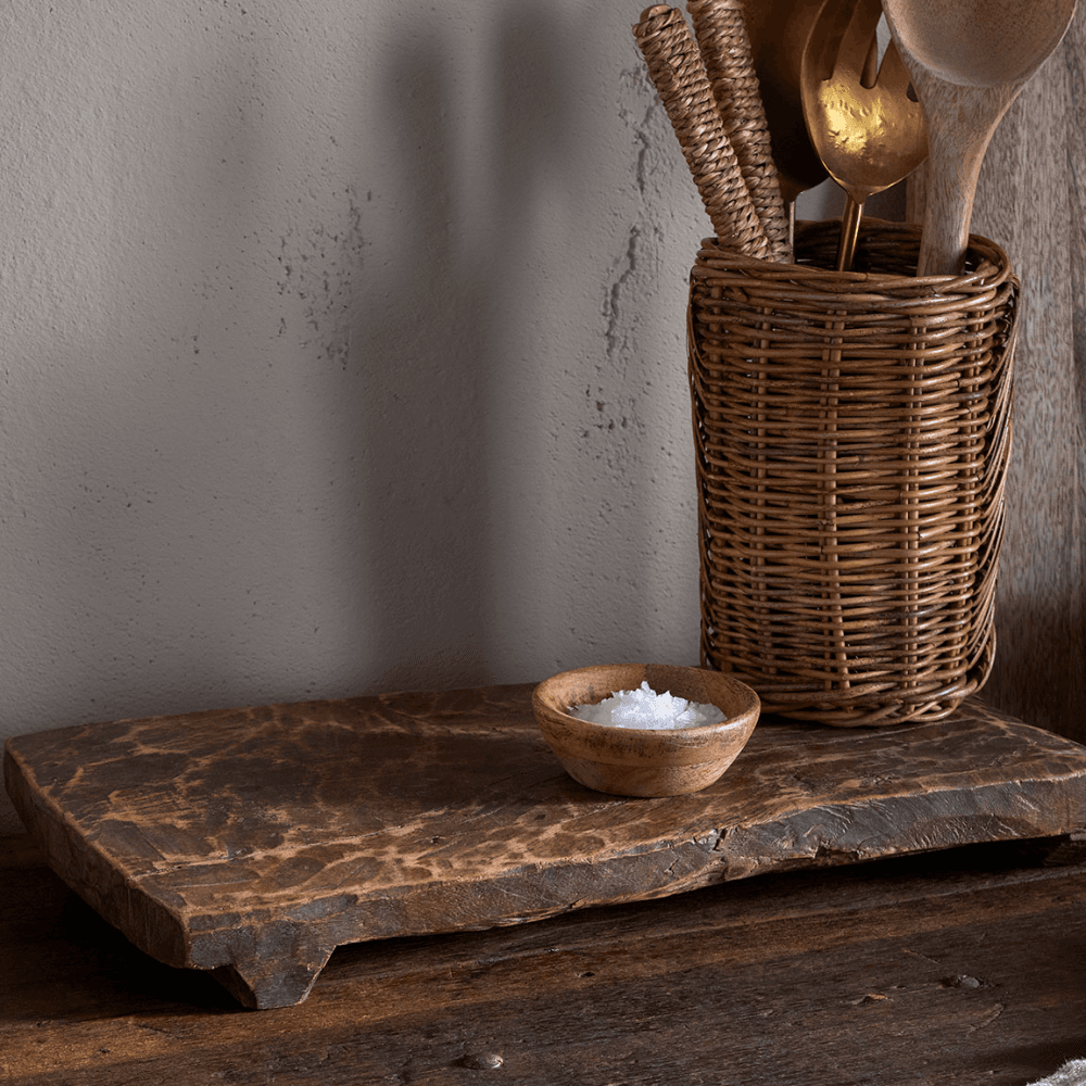 Kaveeta Reclaimed Serving Board, Natural