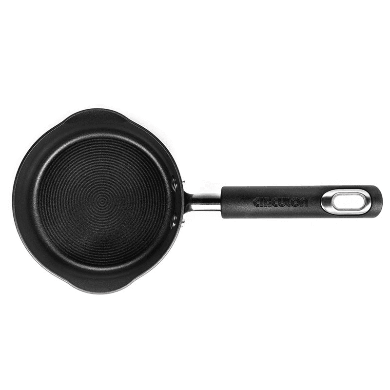 Total Anodised Non-Stick Milkpan, Black