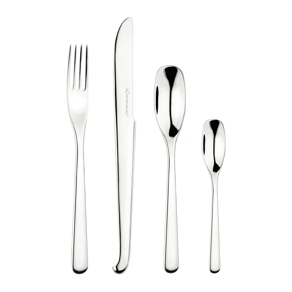 Balsa 24 Piece Cutlery Set, Mirror Finish