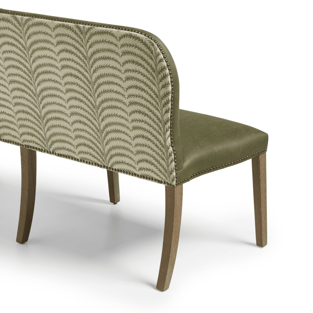 Stafford Bench, Green / Areca
