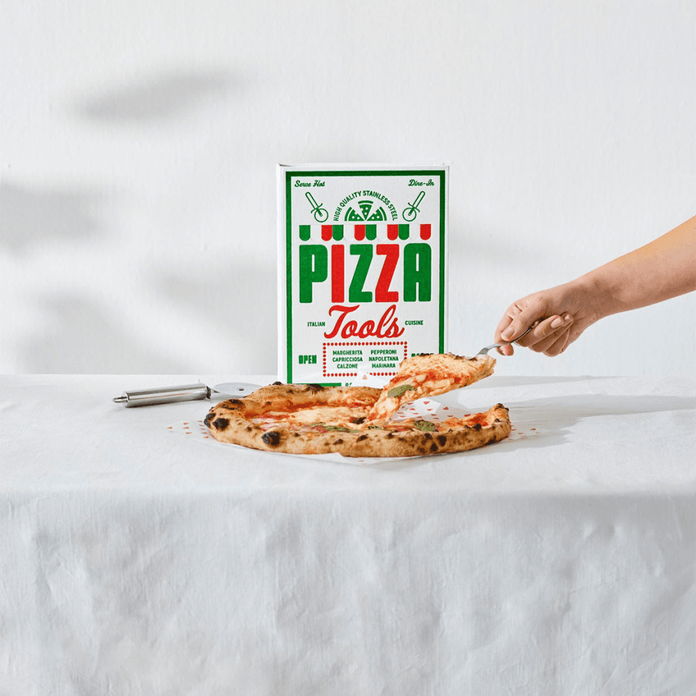 The Essentials Pizza Tools, White Multi
