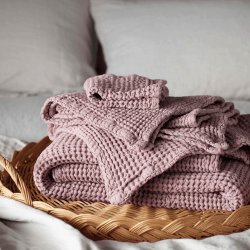 Image showing the Cotton Waffle Bath Towel product.