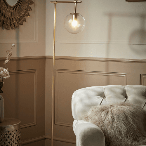 Image showing the Globe Floor Lamp product.