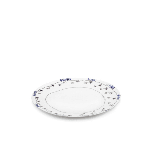 Image showing the Midnight Flowers by Marni Set of 2 Plates, Anemone Milk product.