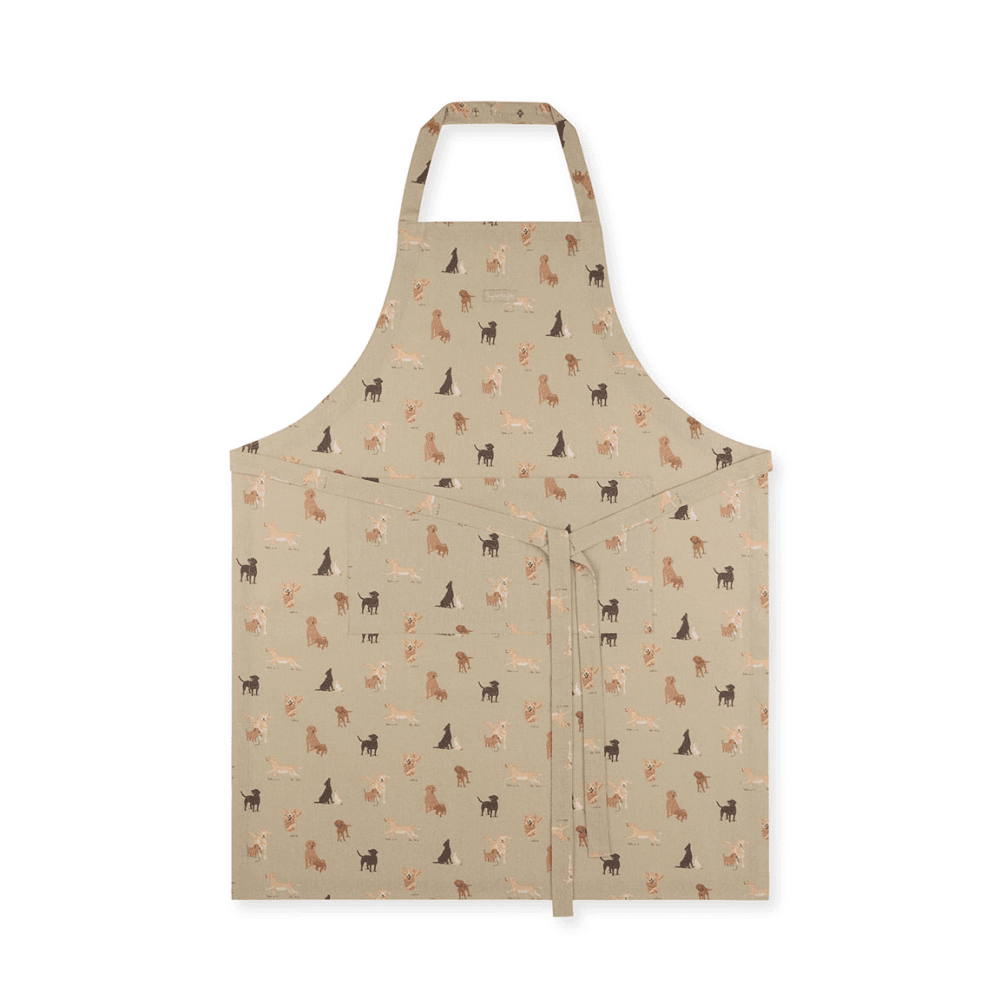 Labradors & Retrievers Apron, Light Khaki