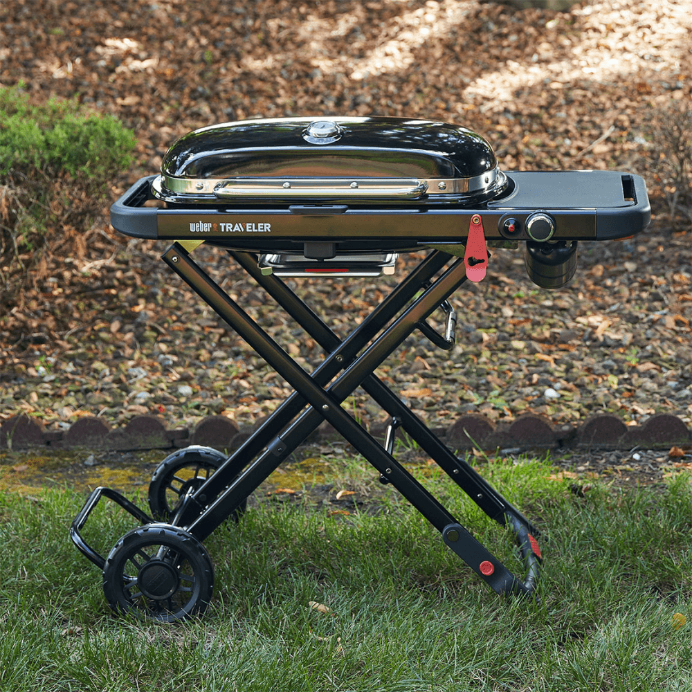 Traveler Portable Gas Barbecue, Black