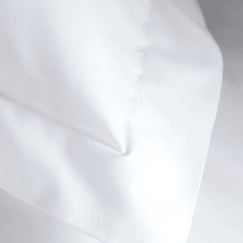Image showing the Petworth Cotton Duvet Cover, White product.