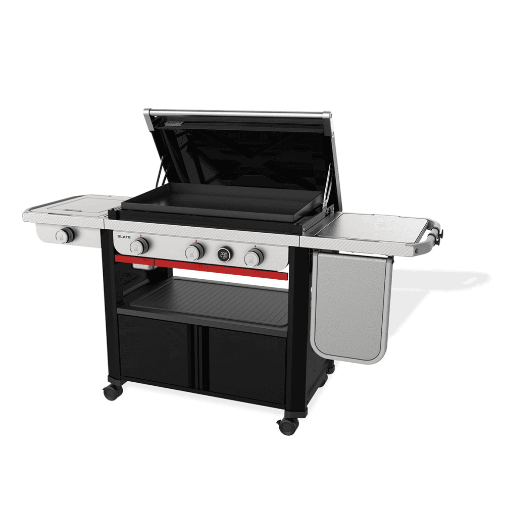 Slate Premium Griddle & Sideburner, Black